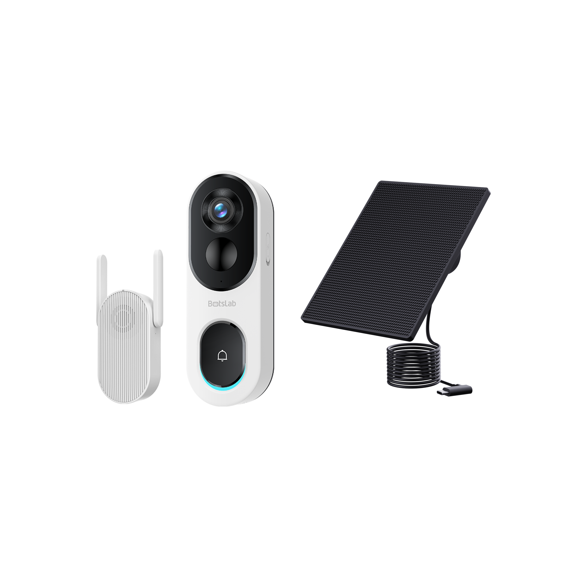 R810 SE Video Doorbell + Solar Panel Charger