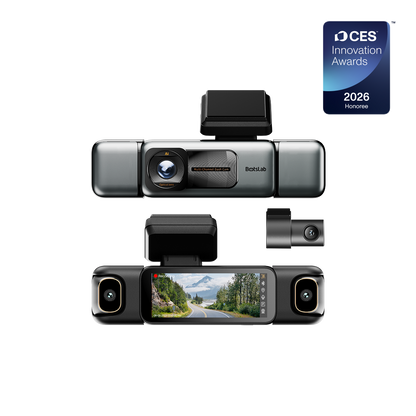Home & Drive Security Bundle: W510 Outdoor Camera + G980H 4-Channel Dash Cam