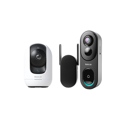 Home Security Bundle: R810 Video Doorbell + C221 Indoor Camera
