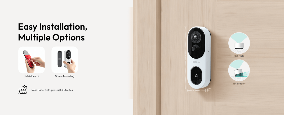 Načíst video: Botslab Video Doorbell Elite R810SE – Flat Mount Installation Guide