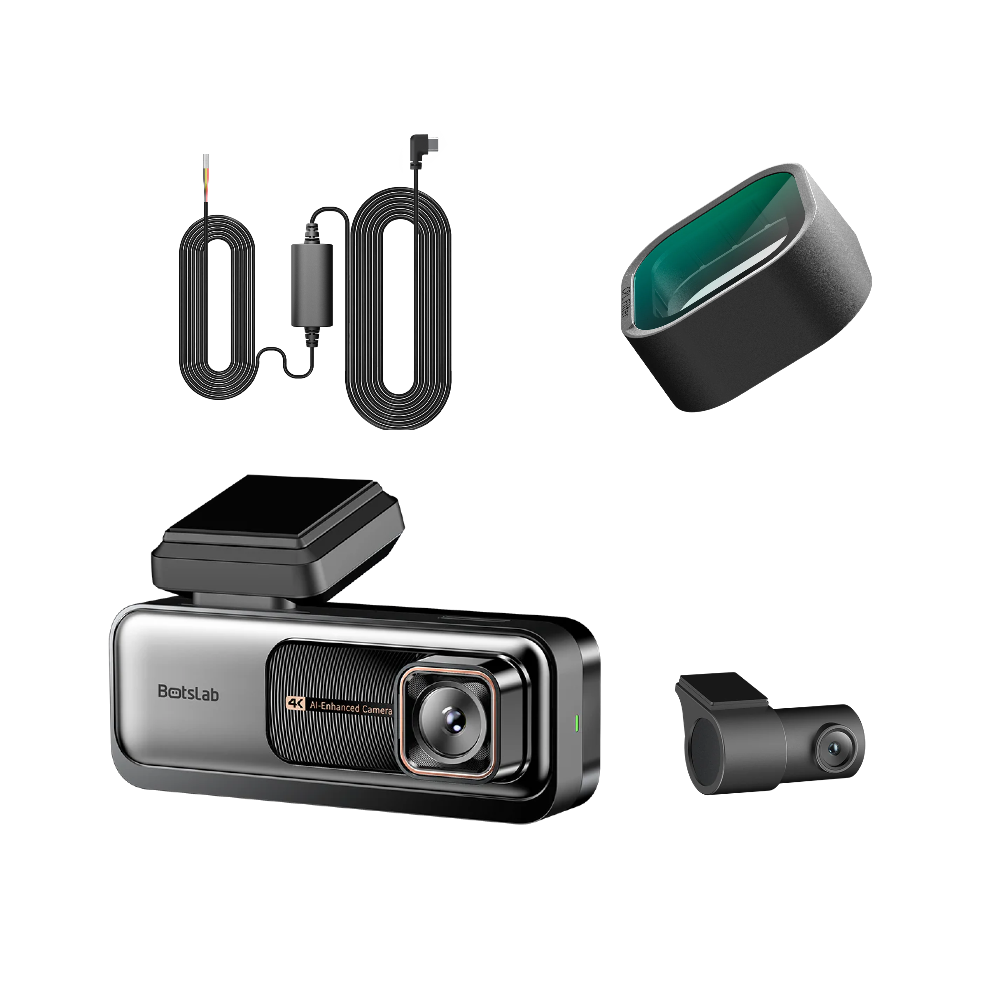 G980H Pro Dash Cam (EU) + CPL Filter & Type-C Hardwire