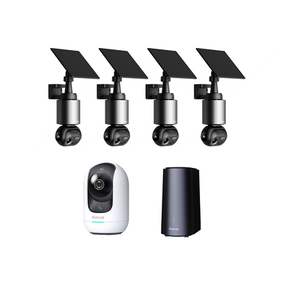 Home Security Bundle: W510 Outdoor Camera + C221 Indoor Camera